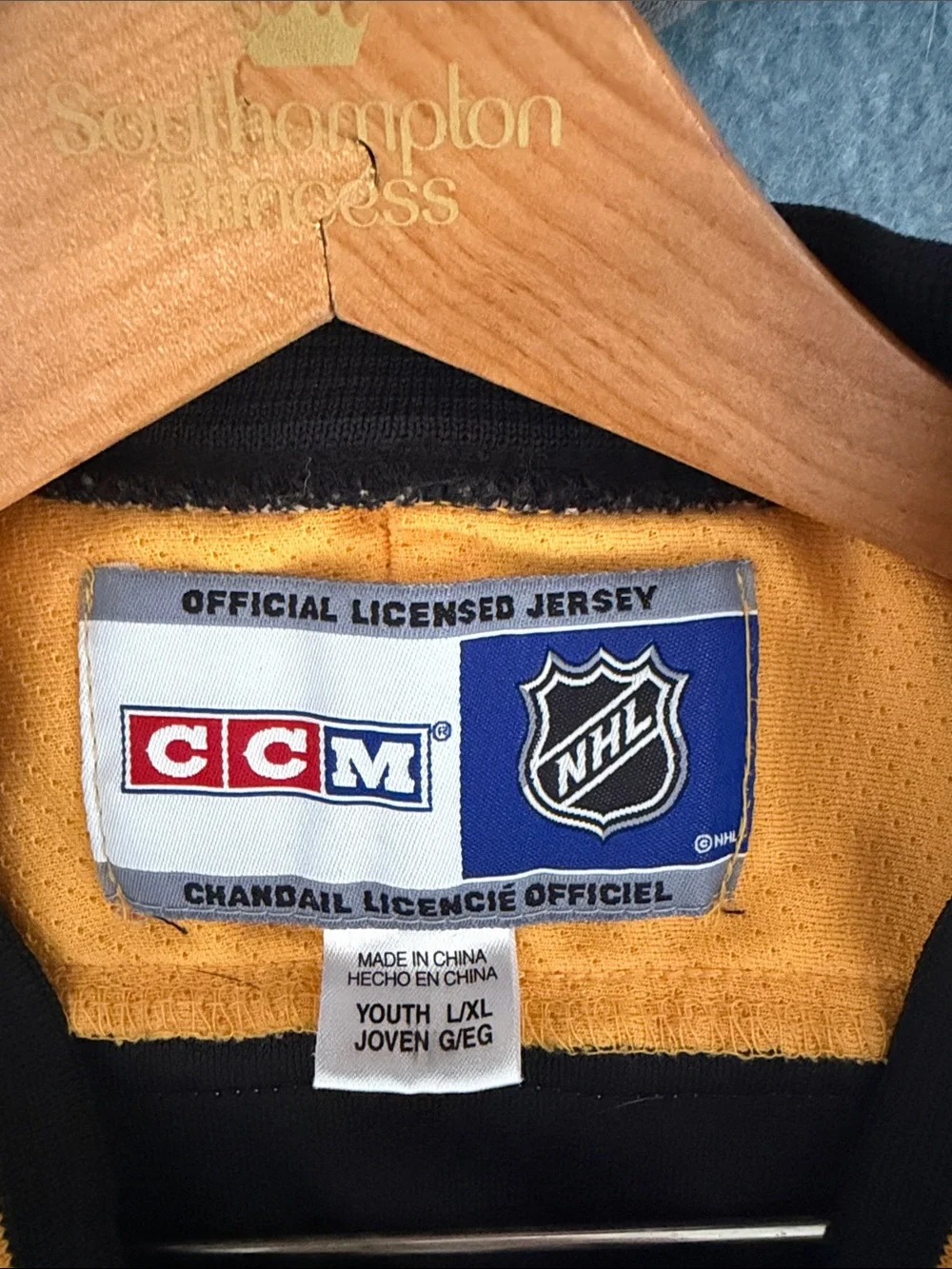 Kids bruins jersey